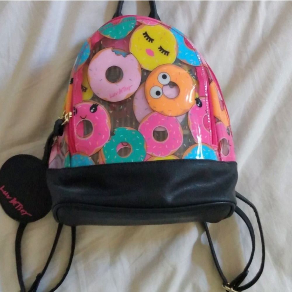 RARE clear donut backpack - Picture 1 of 6